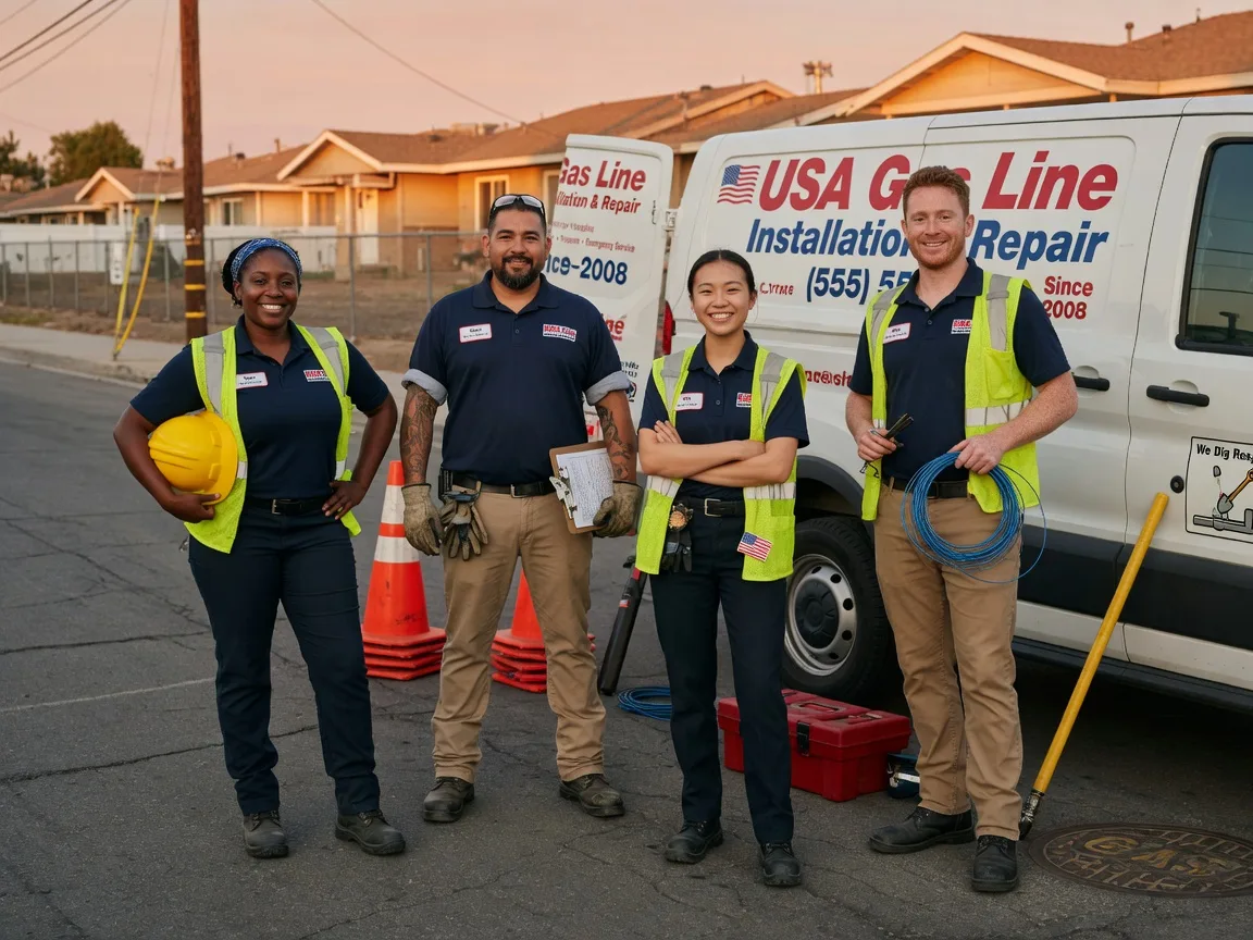 Gas Line Installation company in Auburn, CA